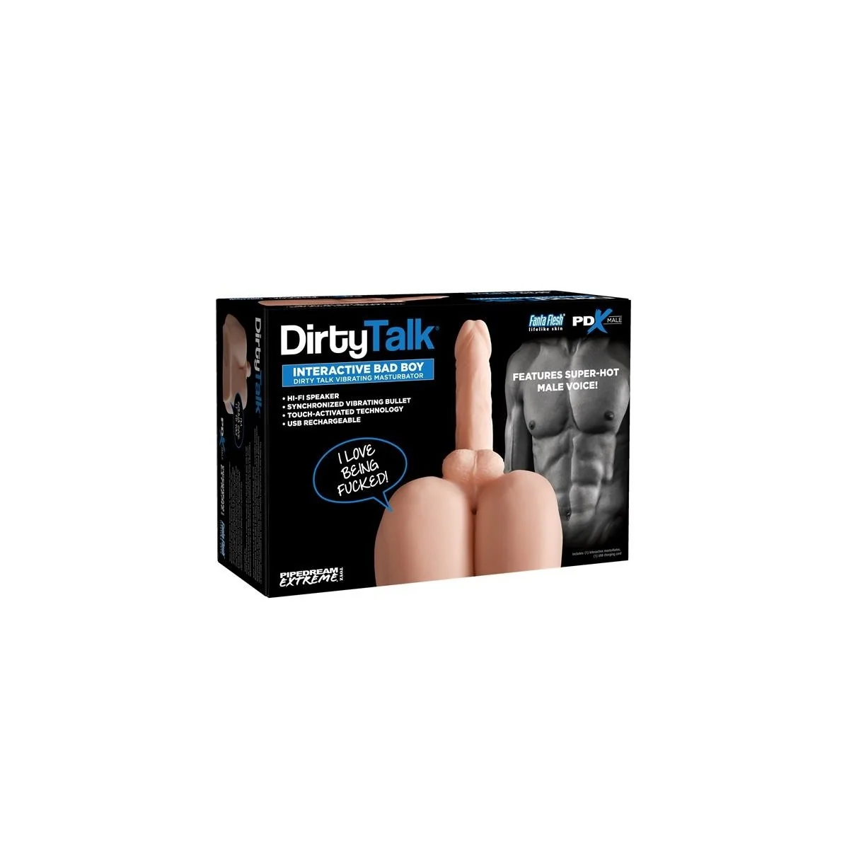 Interaktiver Masturbator Dirty Talk Bad Boy von Pdx Male kaufen | Fesselliebe