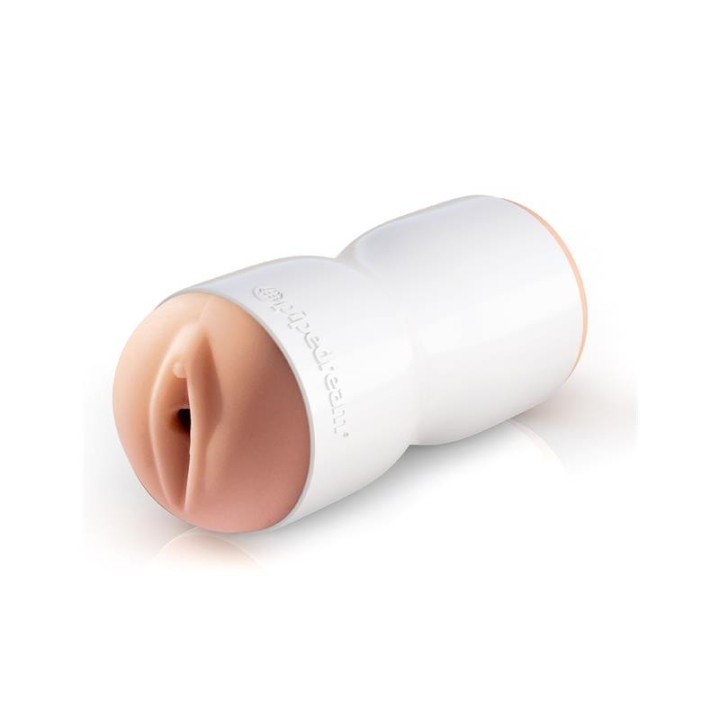 Pipedream Extreme Toyz Enge Vagina & Mund Masturbator Weiss von Pdx Toyz | Fesselliebe.de