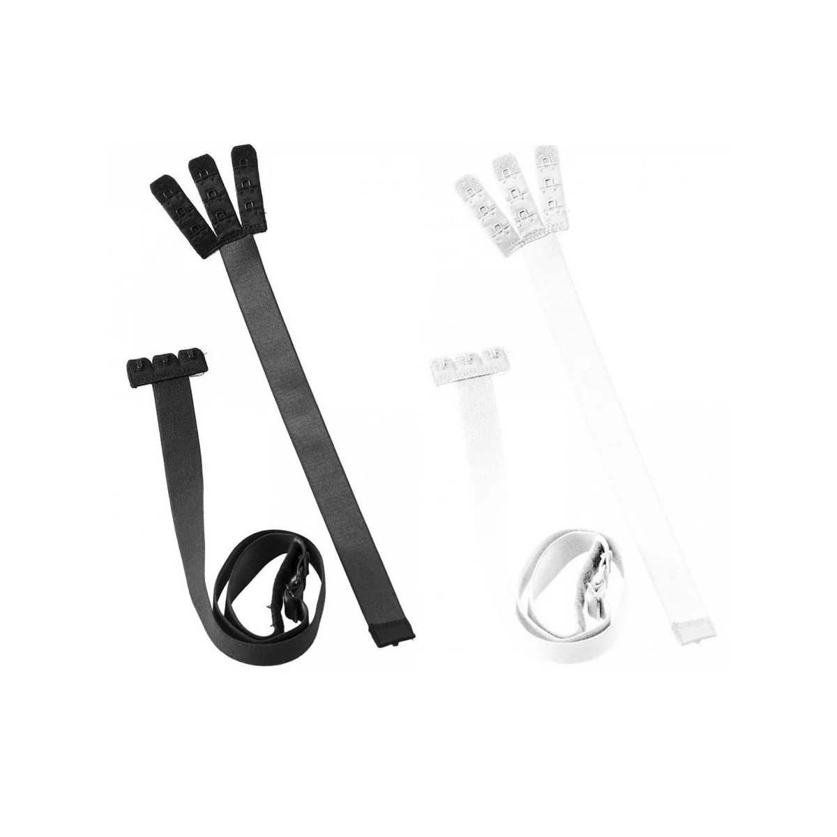 BH Adapter mit Offenem Rücken Schwarz & Weiss von Bye Bra - Accessories kaufen | Fesselliebe
