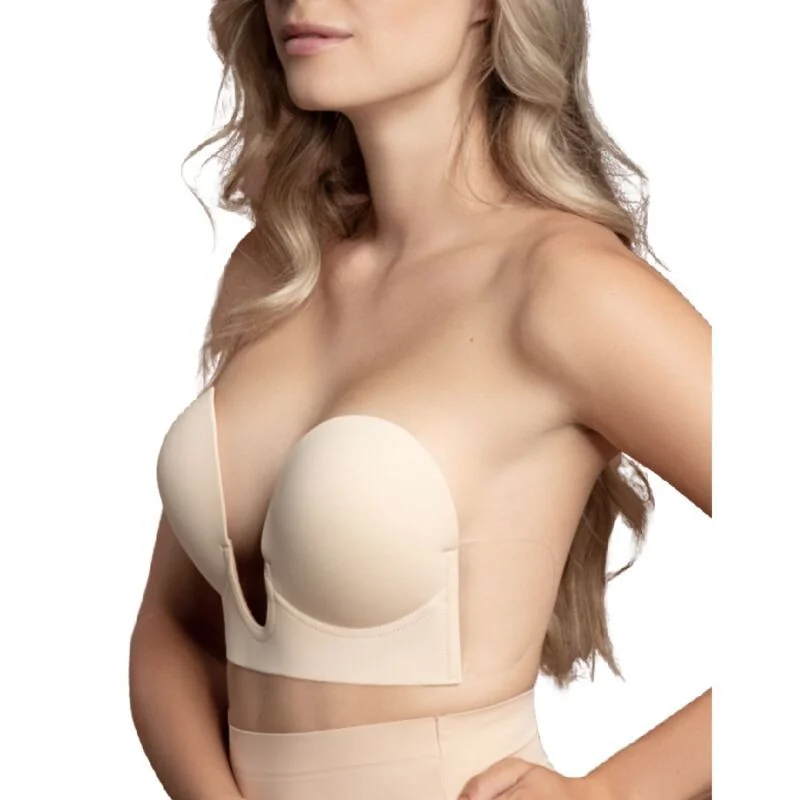 BH ohne Griffe En U Beige Cup B von Bye Bra - Bras kaufen | Fesselliebe 2