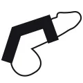 ♥ Verstellbarer Penis- und Hodenring aus Kunstleder von Darkness Bondage ♥