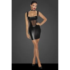 ♥ Wetlook Minikleid F257 von Noir Handmade Fucking Fabulous Collection ♥