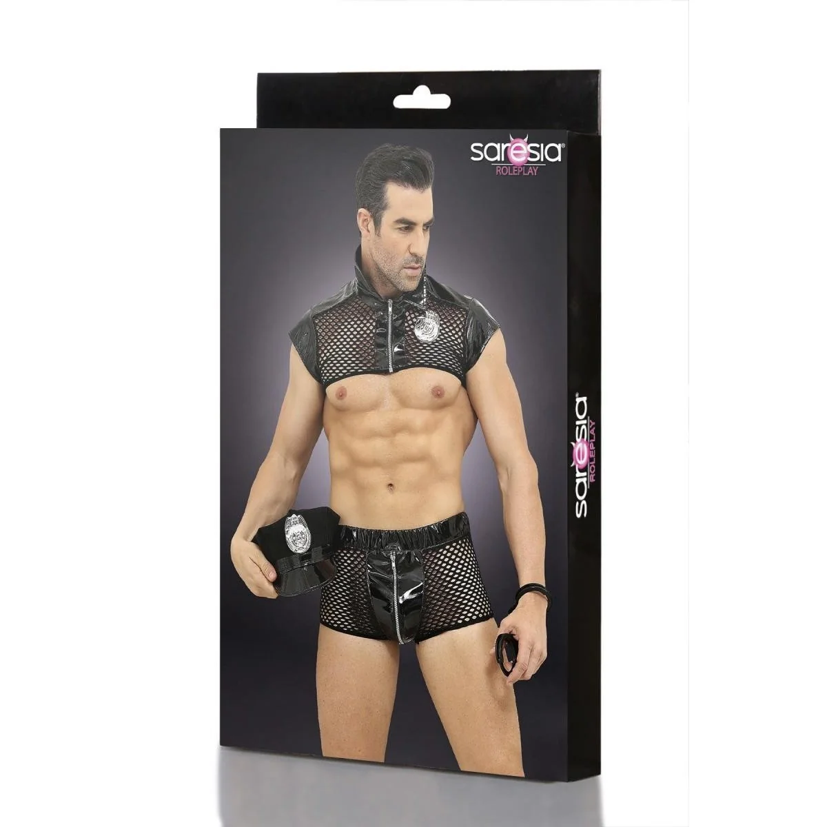 Polizisten Kostüm 18281 von Saresia Men Roleplay kaufen | Fesselliebe