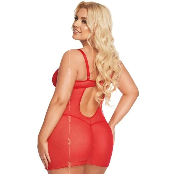 Rotes Chemise 1890 von Softline Plus Size Collection kaufen | Fesselliebe