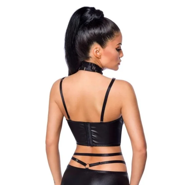 Harness-Wetlook-Set mit Rock 18263 von Saresia kaufen | Fesselliebe