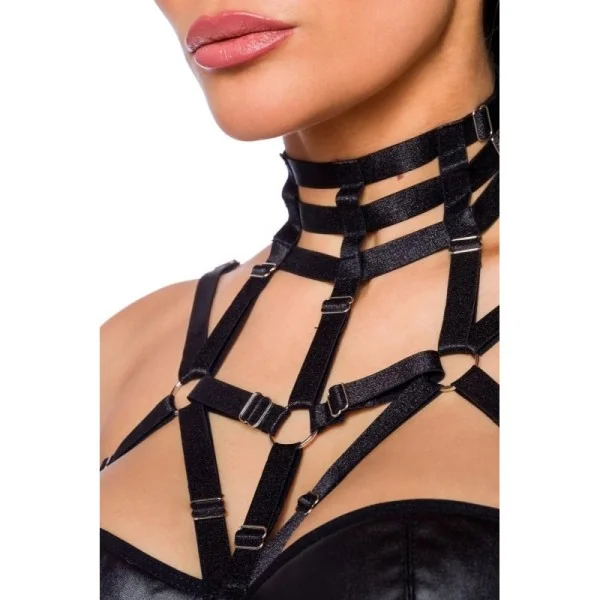 Harness-Wetlook-Set mit Rock 18263 von Saresia kaufen | Fesselliebe