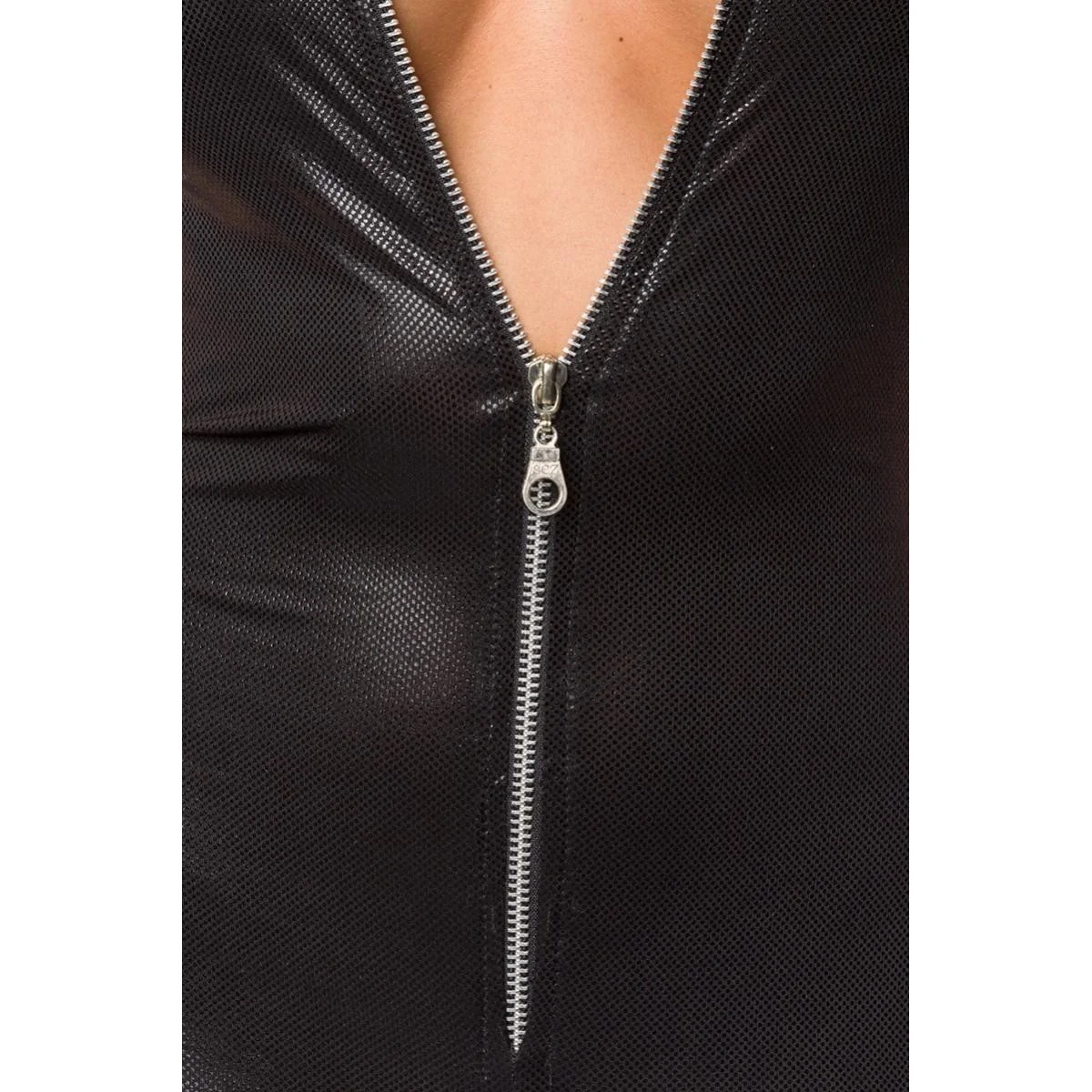 Schwarzer Wetlook Overall 18202 von Saresia kaufen | Fesselliebe