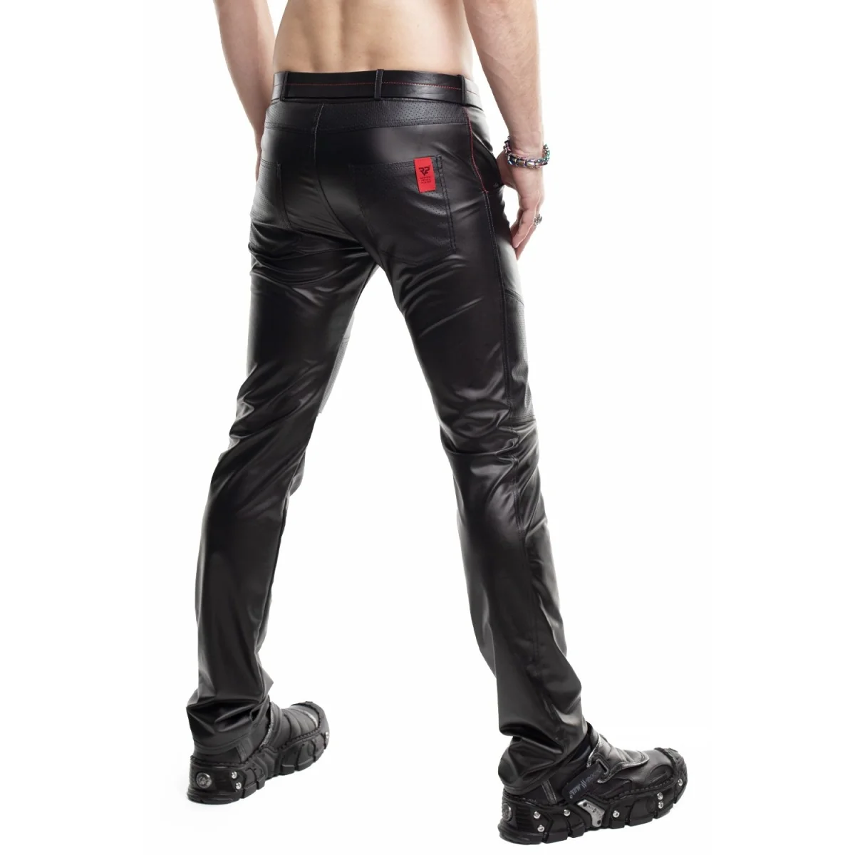 LANGE KLASSISCHE HERREN HOSE RMVITALE001 SCHWARZ VOB REGNES FETISH PLANET