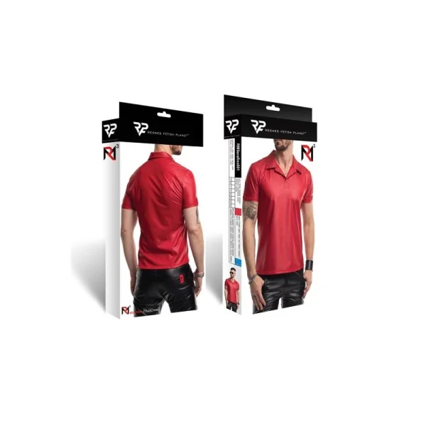 HERREN T-SHIRT RMSERAFINO001 ROT VON RFP RED MARK 3