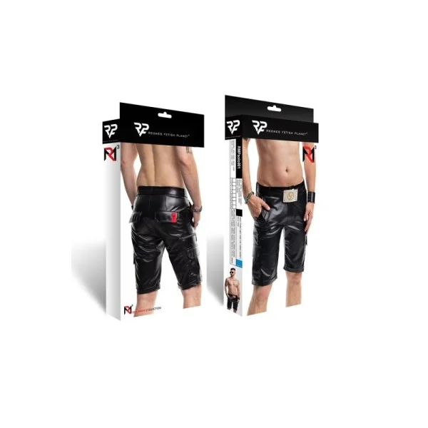 HERREN SHORTS RMPAOLO001 SCHWARZ VON REGNES FETISH PLANET RED MARK 3