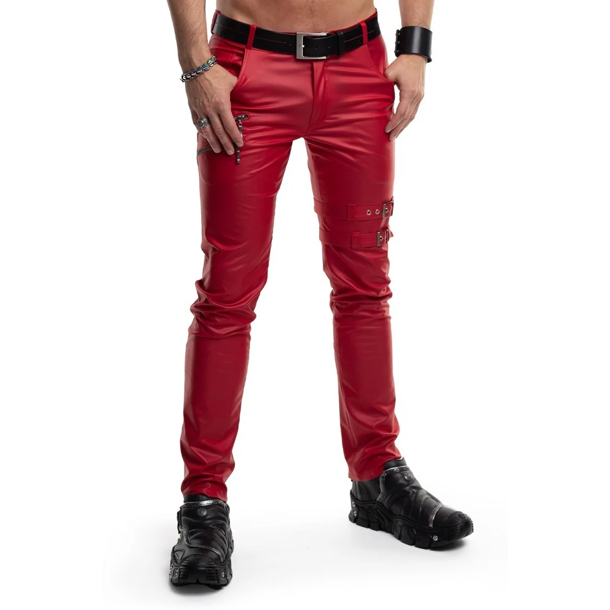 lange Herren Hose RMTommaso002 rot kaufen | Fesselliebe