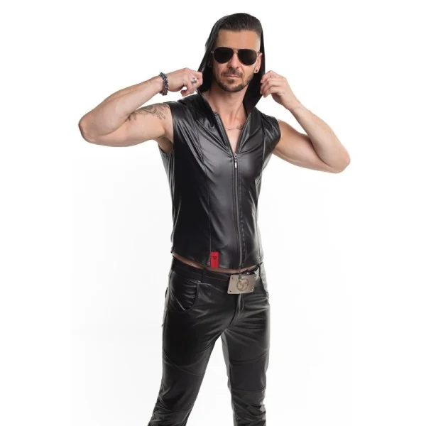 HERREN WESTE RMDARIO001 SCHWARZ VON REGNES FESTISH PLANET