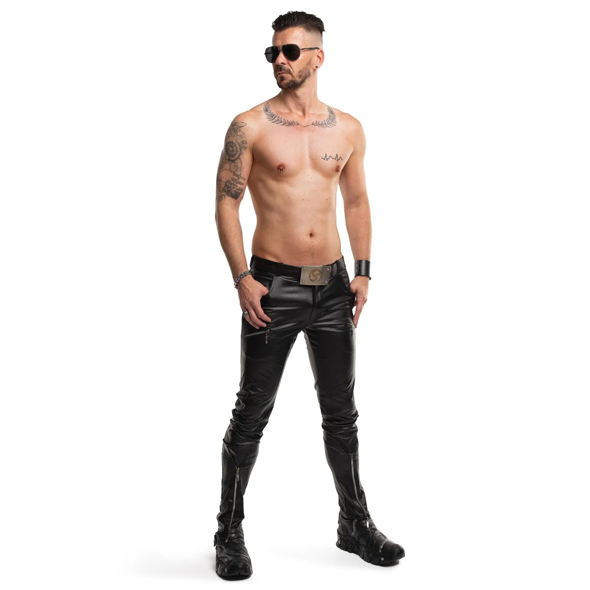LANGE HERREN HOSE RMGABRIELE001 SCHWARZ VON REGNES FETISH PLANET