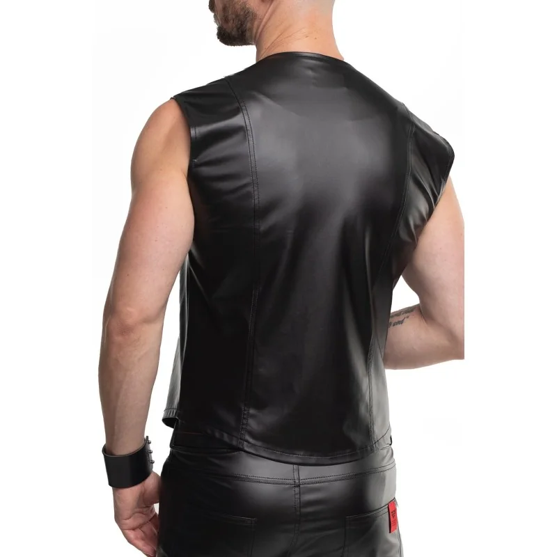 HERREN WESTE RMCAMILLO001 SCHWARZ VON REGNES FETISH PLANET 2
