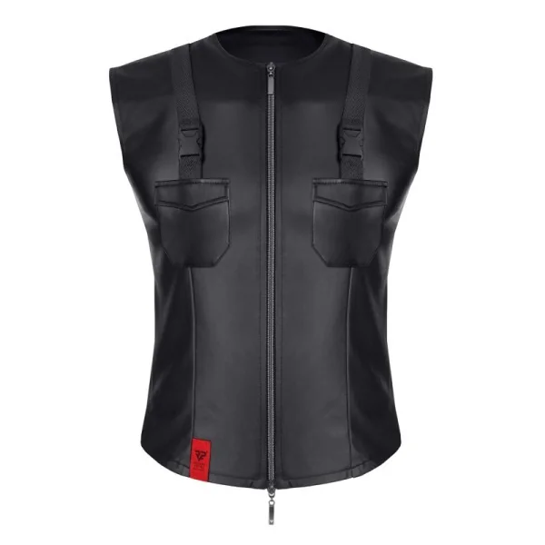 HERREN WESTE RMCAMILLO001 SCHWARZ VON REGNES FETISH PLANET