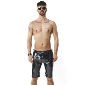 Herren Pvc Shorts Rmflaviopvc Schwarz von Nextgen Collection kaufen | Fesselliebe