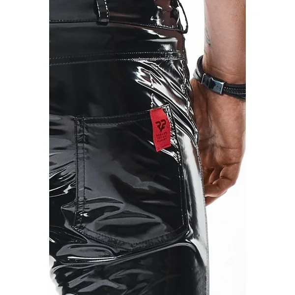 Herren Pvc Shorts Rmflaviopvc Schwarz von Nextgen Collection kaufen | Fesselliebe