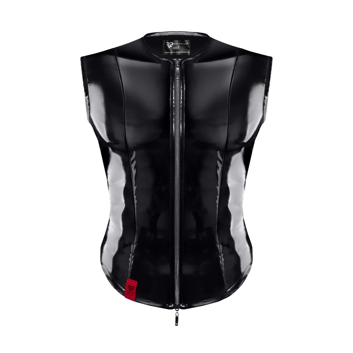 Pvc Herren Weste Rmotellopvc Schwarz von Nextgen Collection kaufen | Fesselliebe