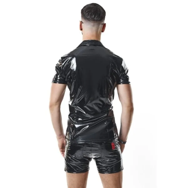 Pvc Polo Shirt Rmrodolfopvc Schwarz von Nextgen Collection kaufen | Fesselliebe