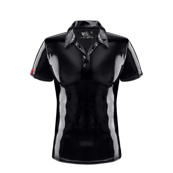 Pvc Polo Shirt Rmrodolfopvc Schwarz von Nextgen Collection kaufen | Fesselliebe