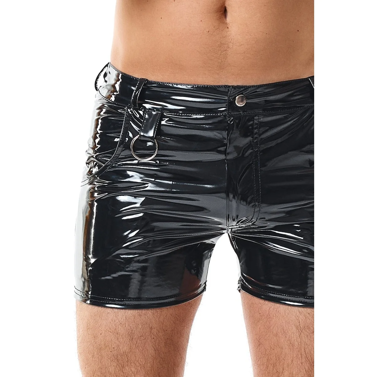 Herren Pvc Shorts Rmfabianopvc Schwarz von Nextgen Collection kaufen | Fesselliebe