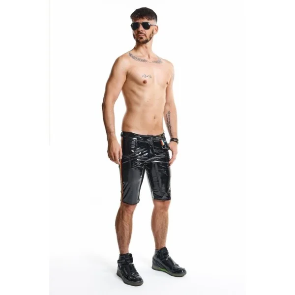 Herren Pvc Shorts Rmumbertorbw Schwarz von Pride Festih Line kaufen | Fesselliebe