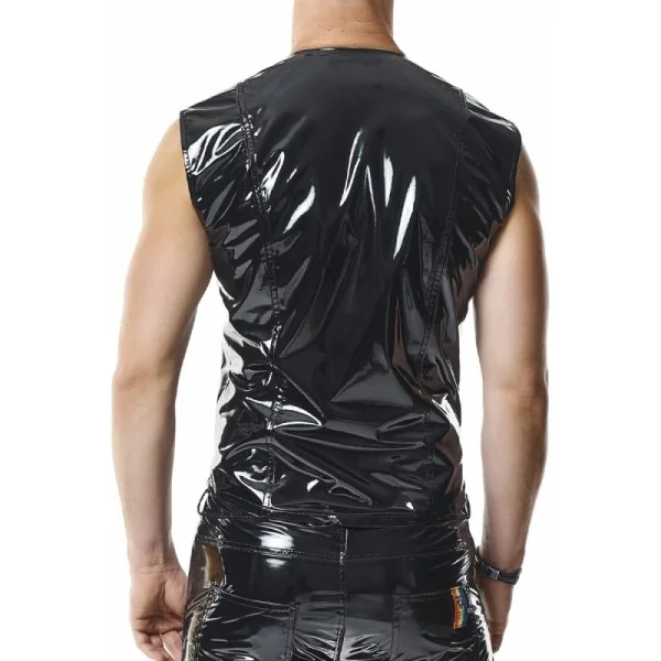 Pvc Herren Weste Rmtaddeorbw Schwarz von Pride Festih Line kaufen | Fesselliebe
