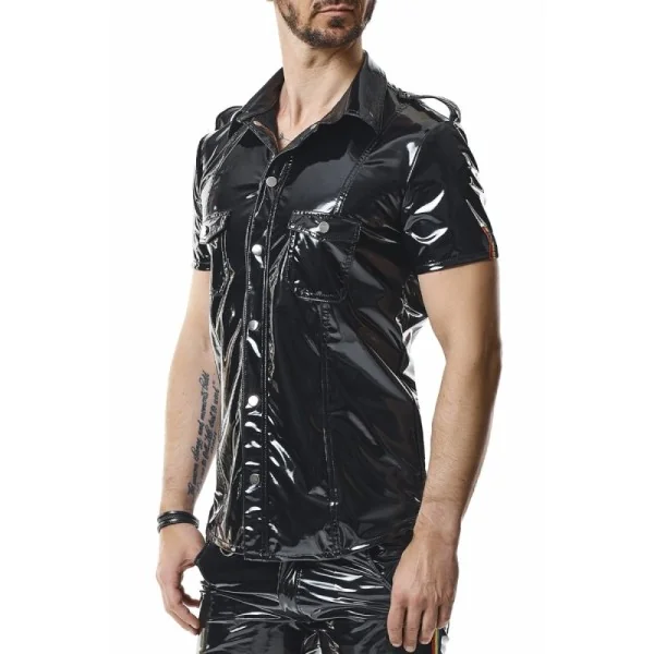 Pvc Herren T-Shirt Rmluigirbw Schwarz von Pride Festih Line kaufen | Fesselliebe