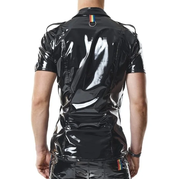Pvc Herren T-Shirt Rmluigirbw Schwarz von Pride Festih Line kaufen | Fesselliebe