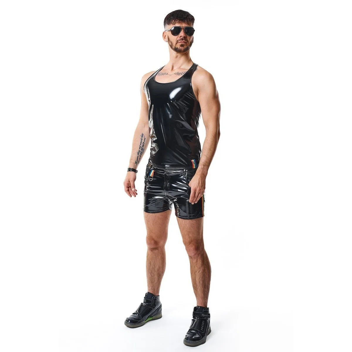 Pvc Herren Tank Top Rmfilipporbw Schwarz von Pride Festih Line kaufen | Fesselliebe