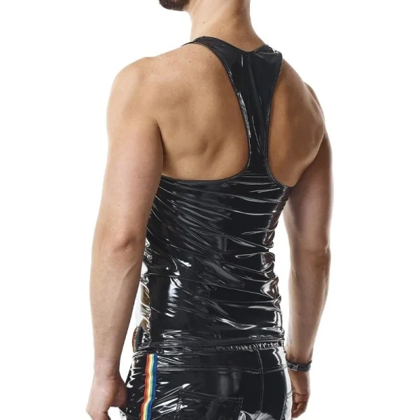 Pvc Herren Tank Top Rmfilipporbw Schwarz von Pride Festih Line kaufen | Fesselliebe
