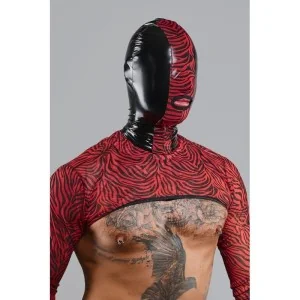 Maske Remaskblack002 Schwarz/Rot von Rfp Razor’s Edge Kollektion kaufen | Fesselliebe