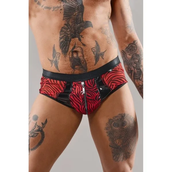 Netz-Slip Refranco001 Schwarz/Rot von Rfp Razor’s Edge Kollektion kaufen | Fesselliebe