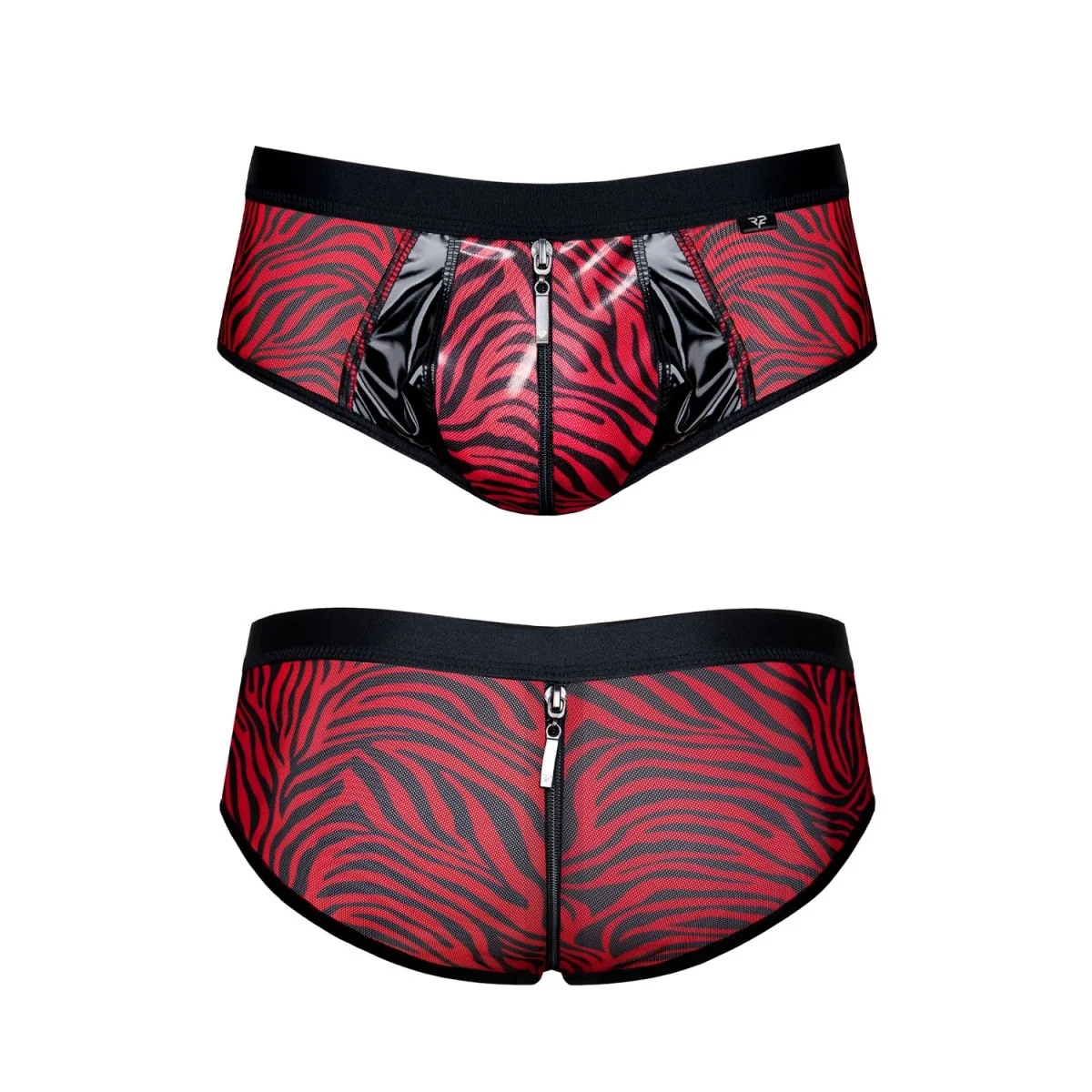 Netz-Slip Refranco001 Schwarz/Rot von Rfp Razor’s Edge Kollektion kaufen | Fesselliebe