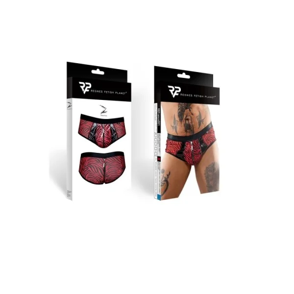 Netz-Slip Refranco001 Schwarz/Rot von Rfp Razor’s Edge Kollektion kaufen | Fesselliebe