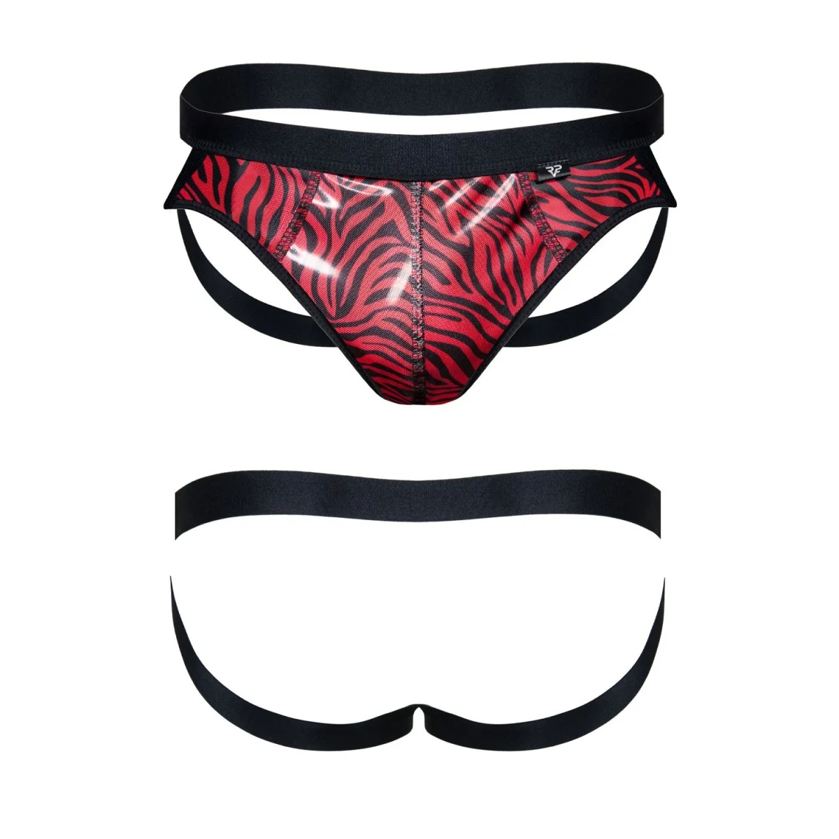 Jock Strap Repatrick001 Schwarz/Rot von Rfp Razor’s Edge Kollektion kaufen | Fesselliebe