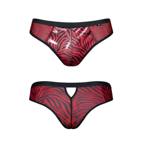 Netz-Slip Resamuel001 Schwarz/Rot von Rfp Razor’s Edge Kollektion kaufen | Fesselliebe