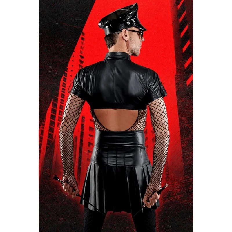 halblanger Rock BOJavier001 schwarz kaufen | Fesselliebe