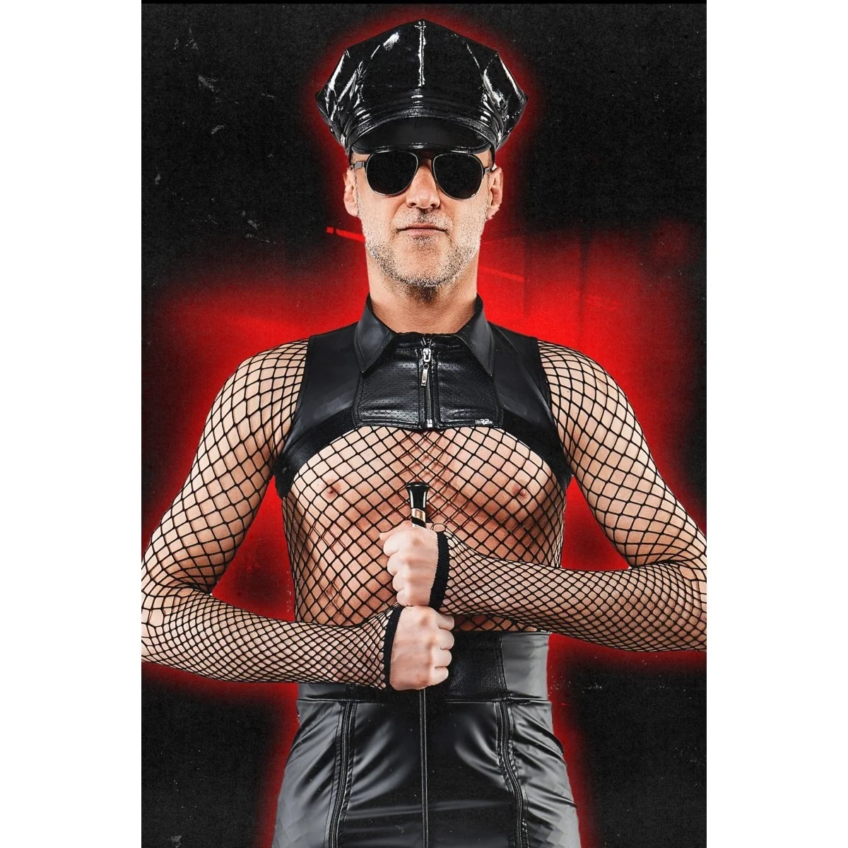 extra kurzes Shirt BOAlvaro001 schwarz kaufen | Fesselliebe