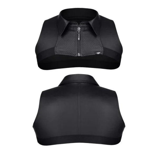 extra kurzes Shirt BOAlvaro001 schwarz kaufen | Fesselliebe