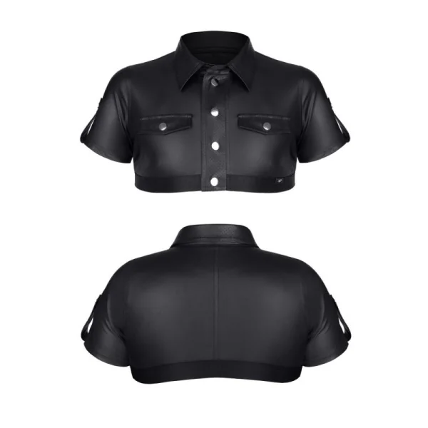 Brust T-Shirt BOAlexander001 schwarz kaufen | Fesselliebe