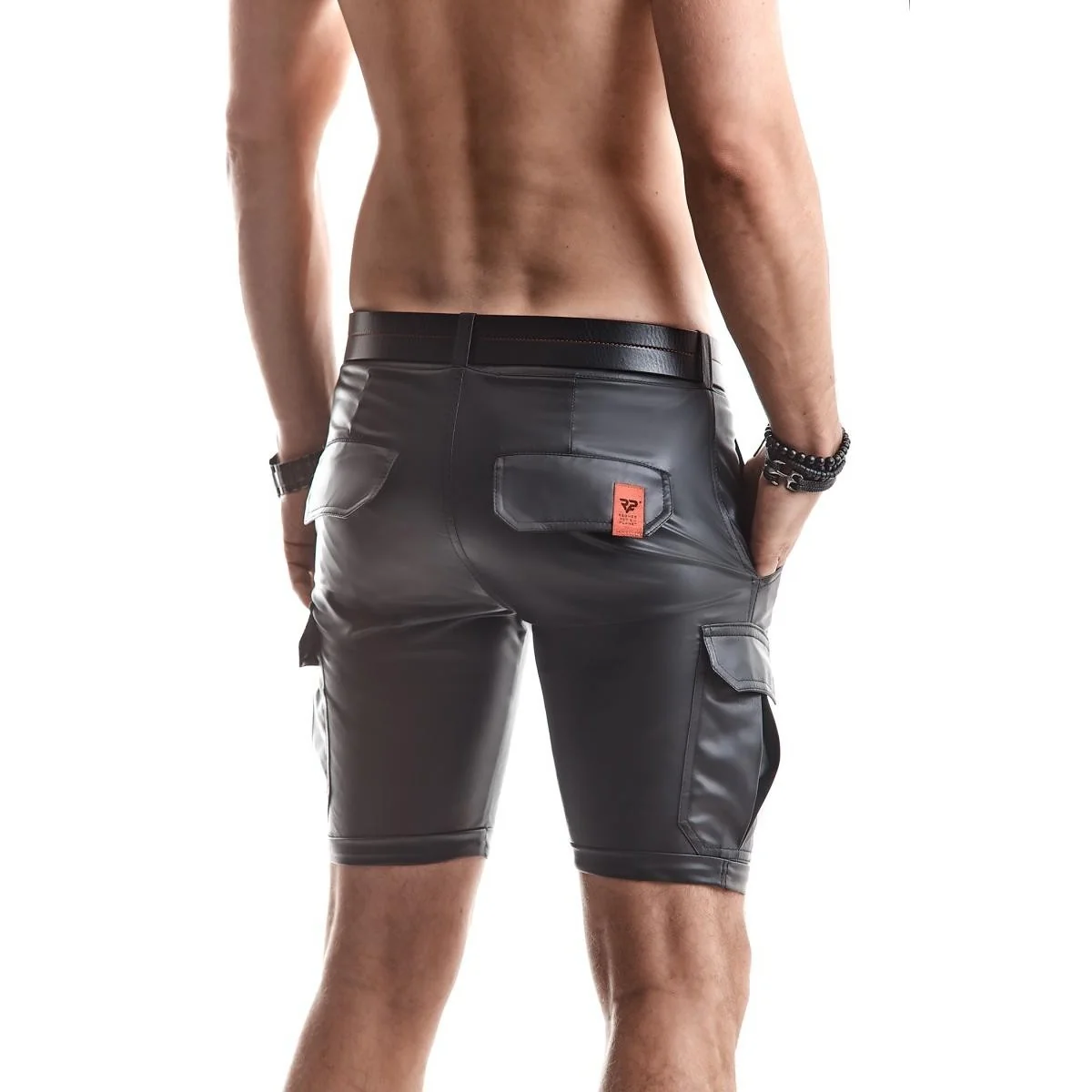 Herren Shorts Rmlorenzo001 Schwarz von Regnes Fetsih Plante Red Mark 2 kaufen | Fesselliebe