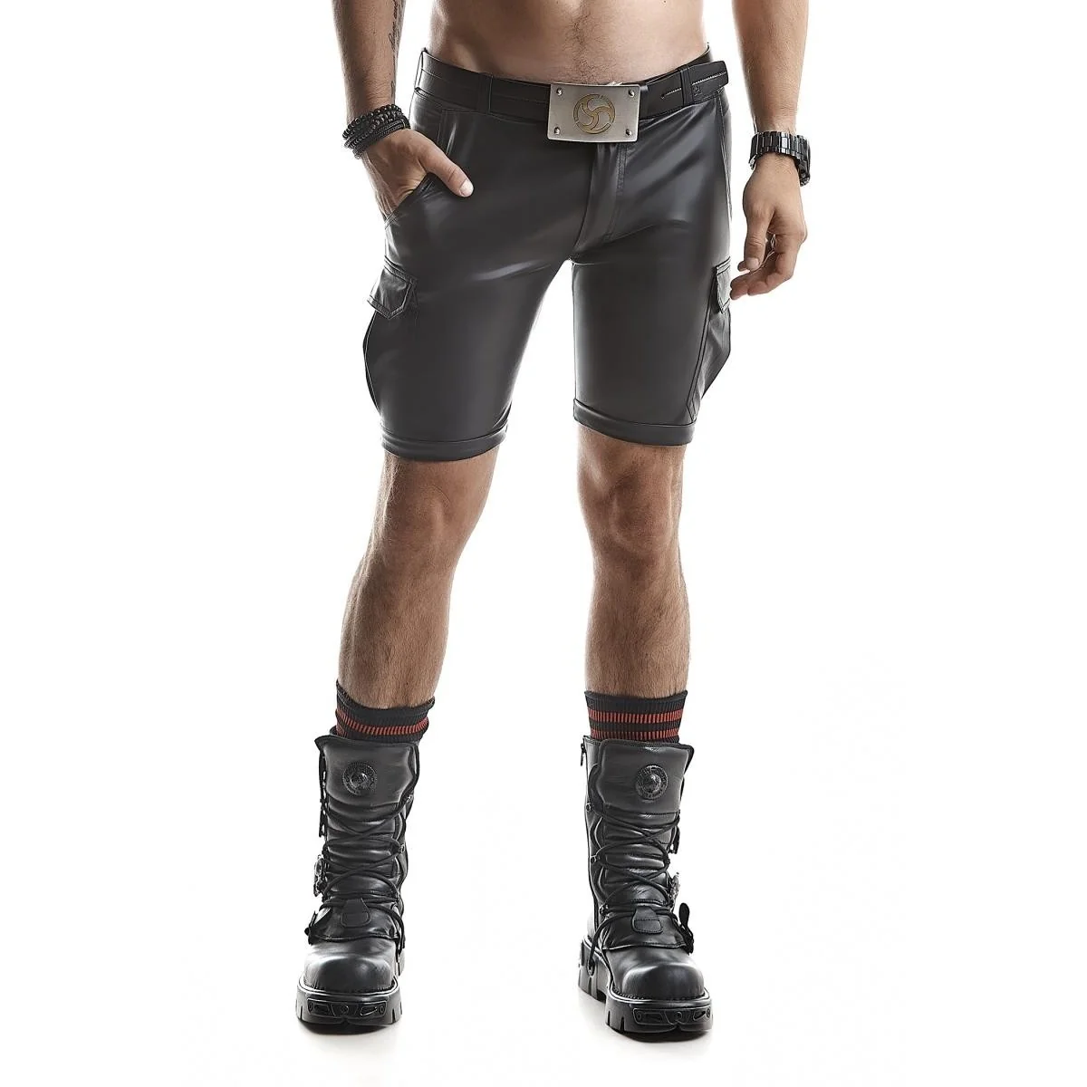 Herren Shorts Rmlorenzo001 Schwarz von Regnes Fetsih Plante Red Mark 2 kaufen | Fesselliebe