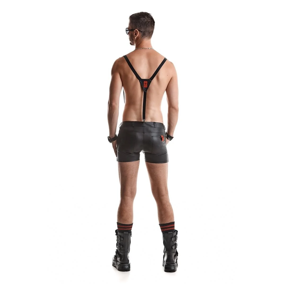 Herren Hoseträger Rmgino001 Schwarz von Regnes Fetish Planet kaufen | Fesselliebe