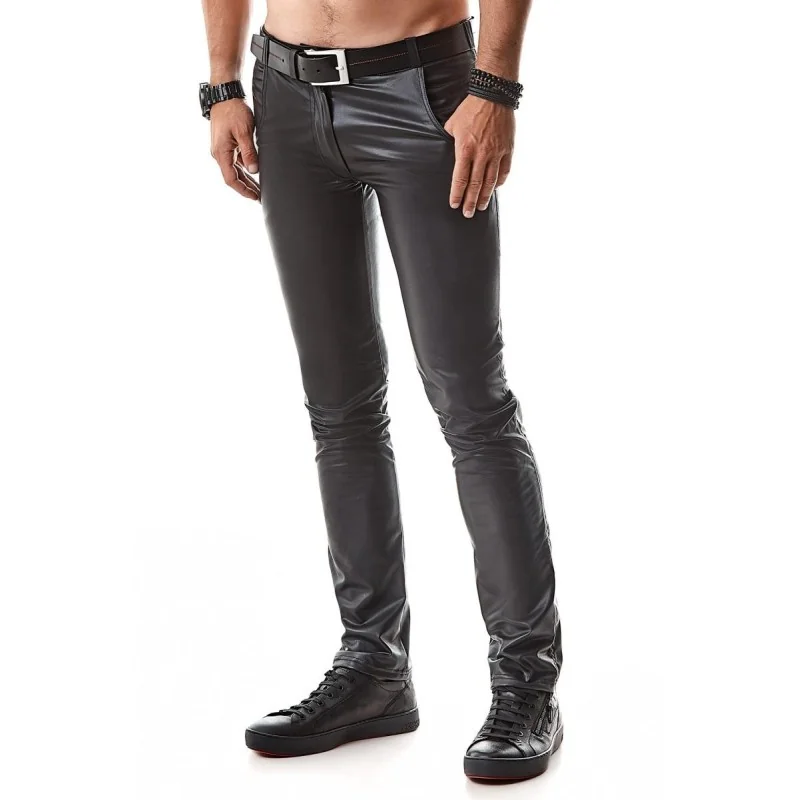 Lange Herren Hose Rmvincenzo001 Schwarz von Regnes Fetish Planet kaufen | Fesselliebe
