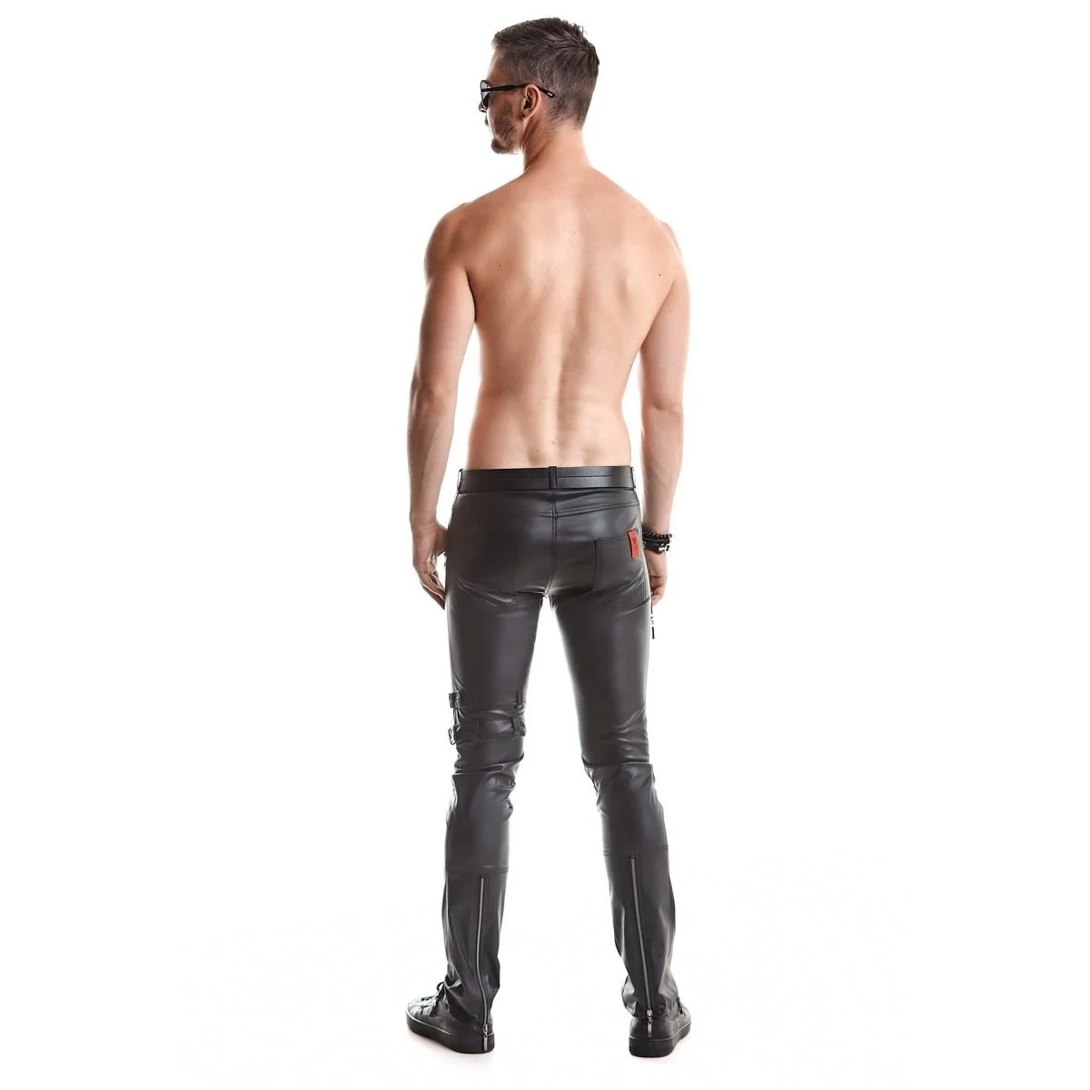 Lange Herren Hose Rmtommaso001 Schwarz von Regnes Fetish Planet kaufen | Fesselliebe