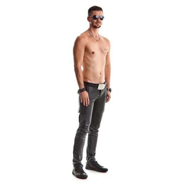 Lange Herren Hose Rmmatteo001 Schwarz von Regnes Fetish Planet kaufen | Fesselliebe