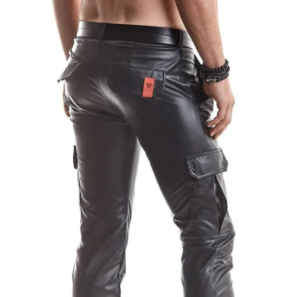 Lange Herren Hose Rmmatteo001 Schwarz von Regnes Fetish Planet kaufen | Fesselliebe