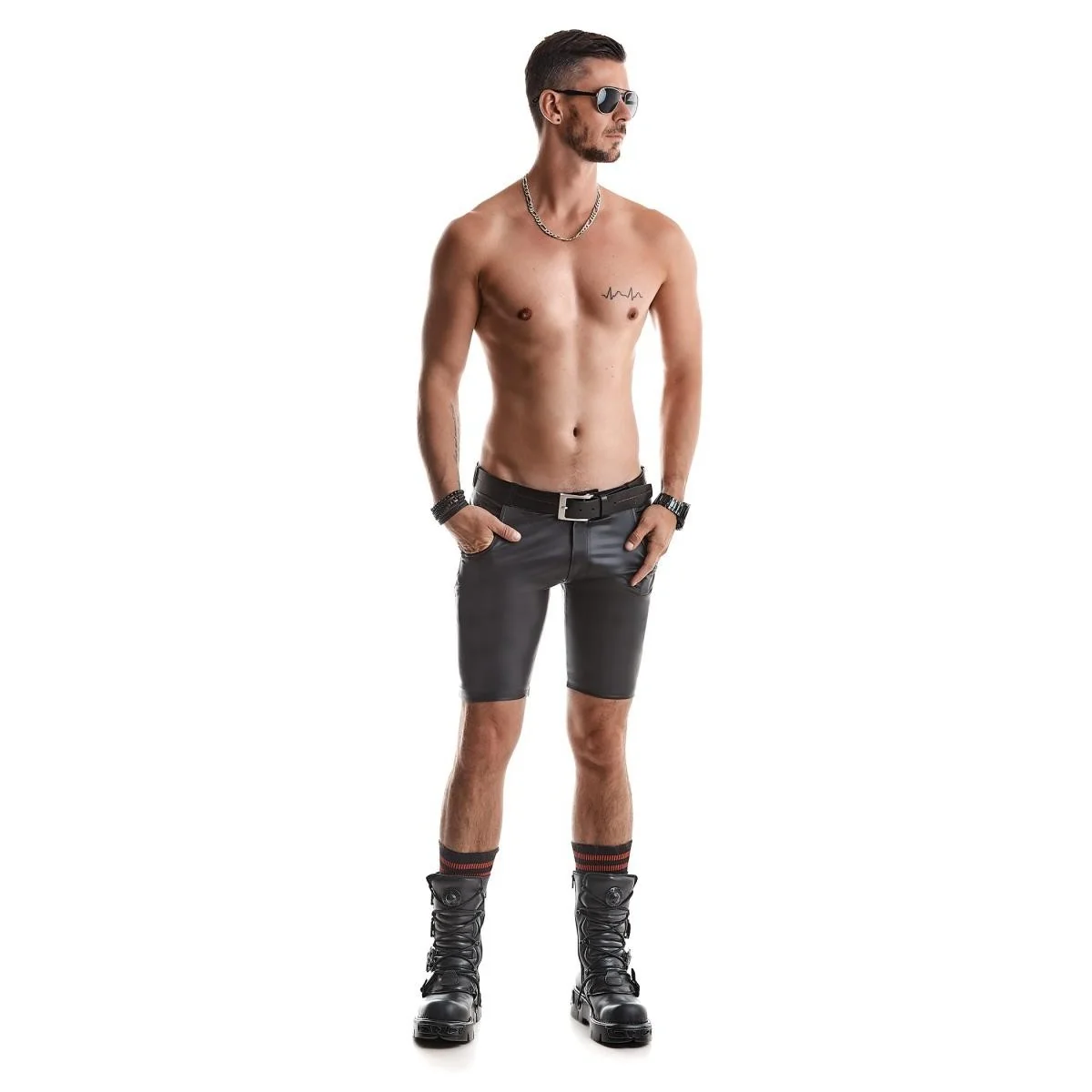 Herren Shorts Rmvito001 Schwarz von Regnes Fetish Planet kaufen | Fesselliebe