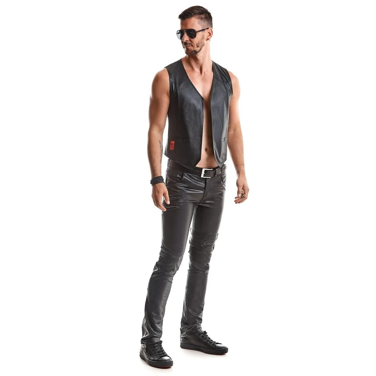 Herren Weste Rmoliver001 Schwarz von Regnes Fetish Planet kaufen | Fesselliebe